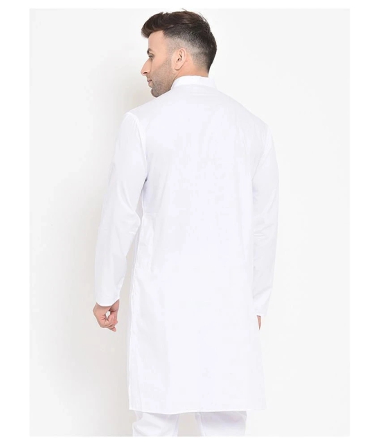 Hangup White Rayon Kurta Single - None