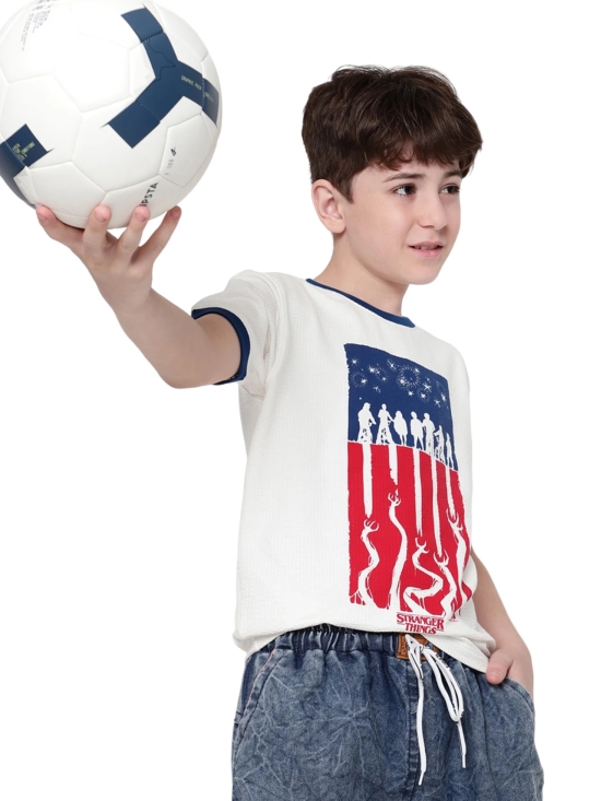 Octave Boys Printed T-Shirt