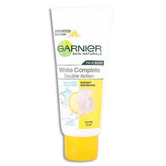 Garnier Light Complete Duo Face Wash Tube 100G