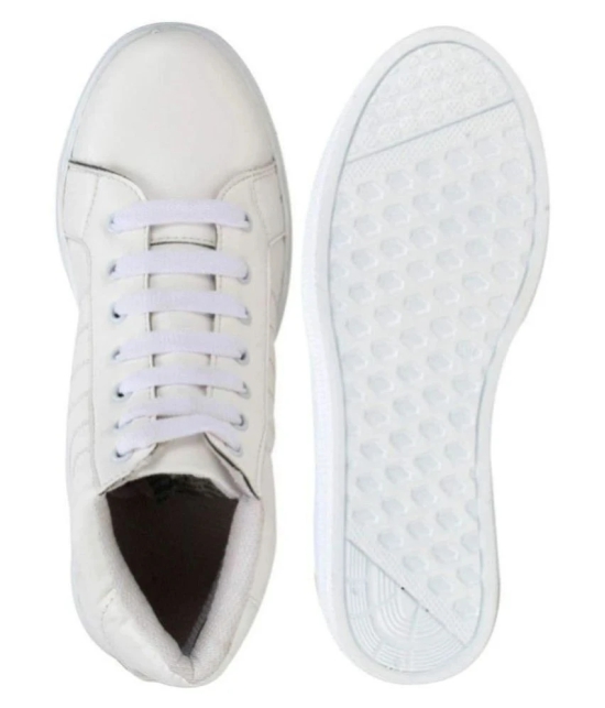 Commander Shoes - White  Womens Sneakers - None