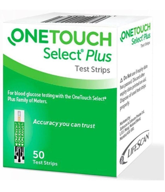 OneTouch Select Plus 50 Sugar Test Strips - Expiry:Nov 2024 50 Strips