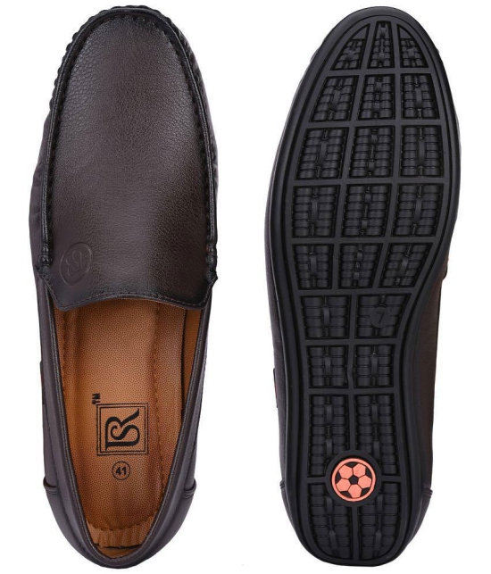 ShoeRise - Brown Men's Slip on - 6