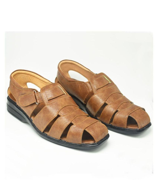 IndiForce - Brown  Men's Sandals - 6