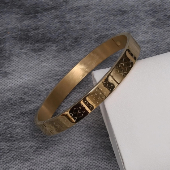 Cross Line Gold Premium Bracelet