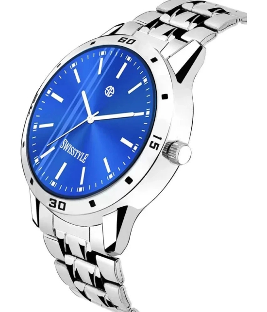 Swisstyle Silver Stainless Steel Analog Mens Watch