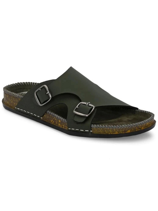 Aadi - Olive Mens Sandals - None