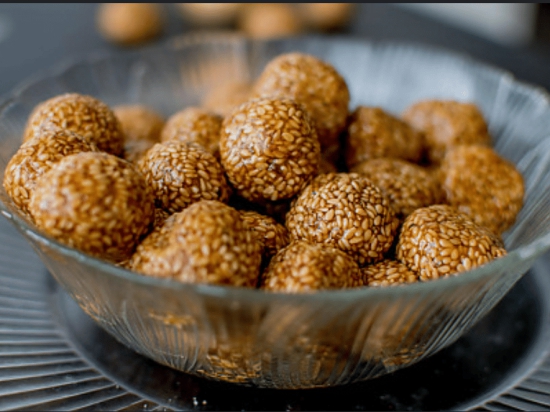 White sesame seed Laddu 1Kg