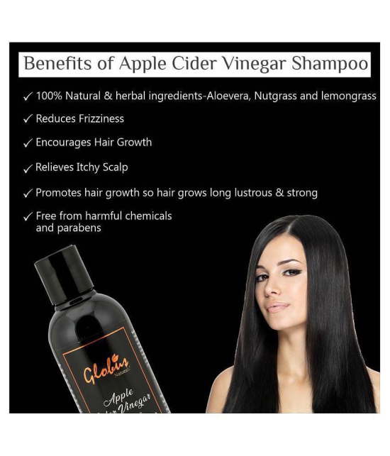 Globus Naturals Apple Cider Vinegar Shampoo 250 mL