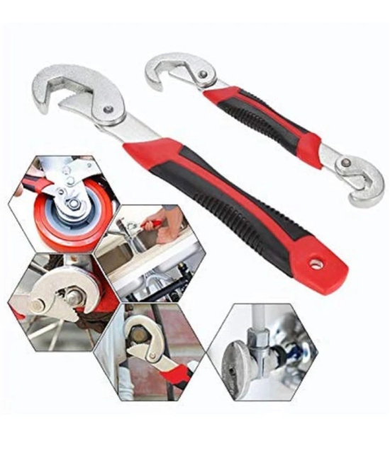 GKBOSS Adjustable Wrench Set of 2 Pc