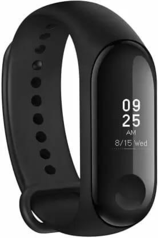 Flying monk m3 smart band activity tracker  (Black Strap, Size : FREE SIZE)