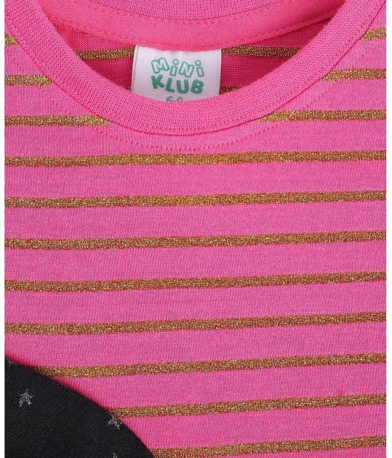 MINI KLUB - Pink Baby Girl Top ( Pack of 1 ) - None