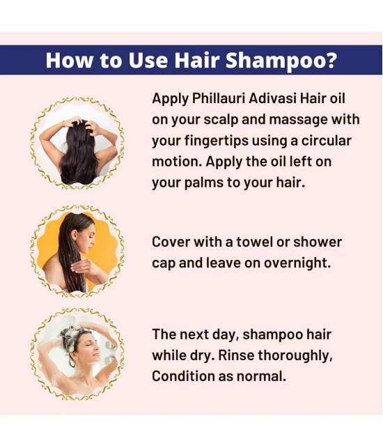 Phillauri - Anti Hair Fall Shampoo 500 mL ( Pack of 5 )