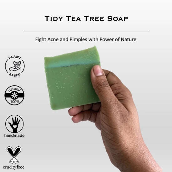 Tidy Tea Tree Soap-Pack of 3