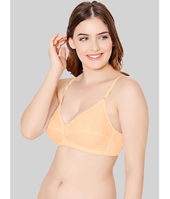 Bodycare Beige Cotton Blend Non Padded Womens Everyday Bra ( Pack of 1 ) - None