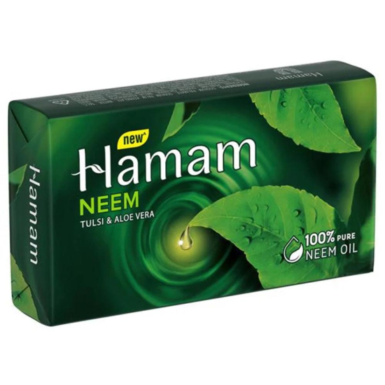 Hamam Neem Tulsi and Aloevera Soap Bar 100 g