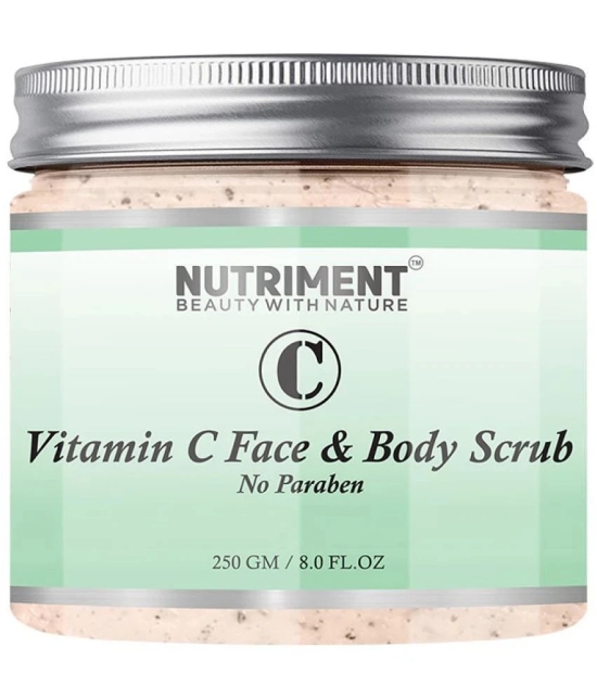 Nutriment Vitamin C Face And Body Scrub For Men & Women ( Pack of 1 ) - 250gm