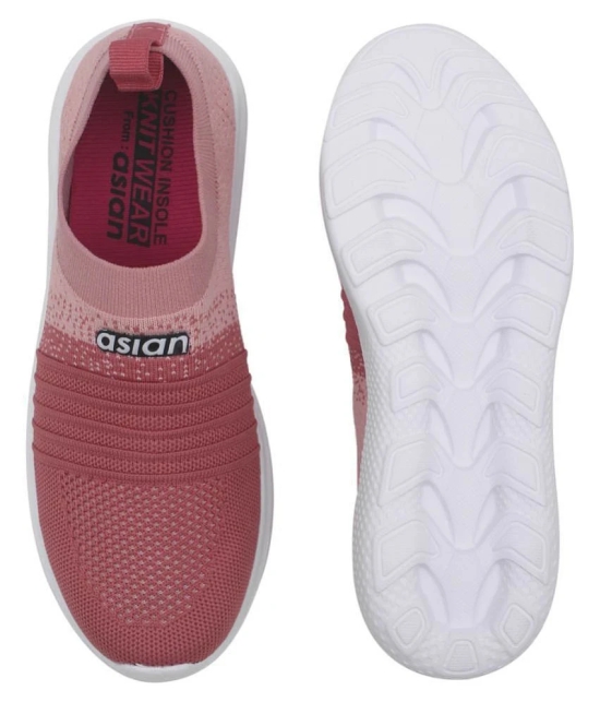 ASIAN - Pink  Womens Sneakers - None