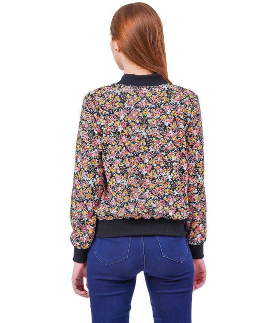 NUEVOSDAMAS - Polyester Multi Color Bomber Jackets Pack of 1 - None