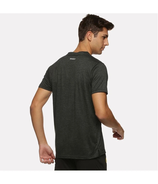 Omtex - Black Cotton Regular Fit Mens Sports T-Shirt ( Pack of 1 ) - None