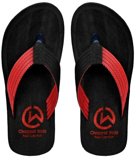 Altek Black Mens Thong Flip Flop - None