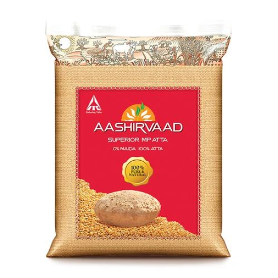 Aashirvaad Superior Whole Wheat MP Atta, 5 Kg