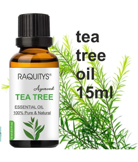 PURE JANGALI ORGANICS Tea Tree Essential Oil, 100% PURE and Natural, For Aromatherapy 15ML