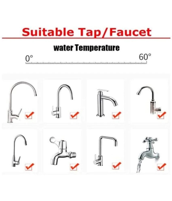 360 Degree Rotating Water Faucet Plastic(ABS) Health Faucet (Water Sprayer)