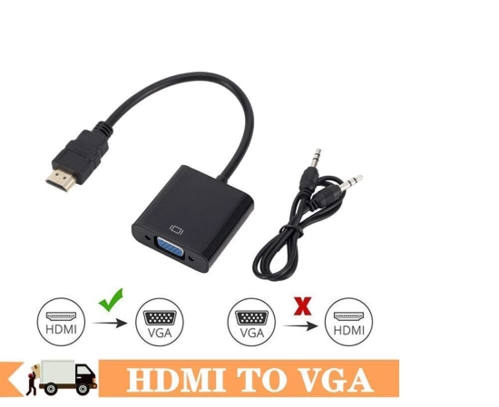 Lapster HDMI to VGA Adapter Cable - 1 Piece