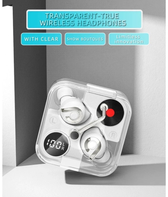 VERONIC Music Bot Bluetooth True Wireless (TWS) In Ear 32 Hours Playback Powerfull bass,Fast charging IPX4(Splash & Sweat Proof) Black