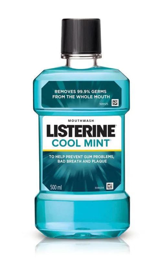 Listerine Cool Mint Mouth Wash 500 Ml 245.00