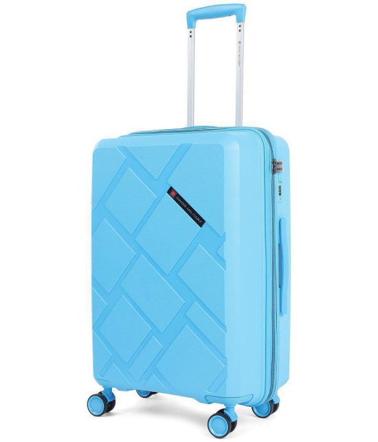 Swiss Military Blue L(Above 70cm) Check-in Hard SM004HTB_28_BLU Luggage - L(Above 70cm)