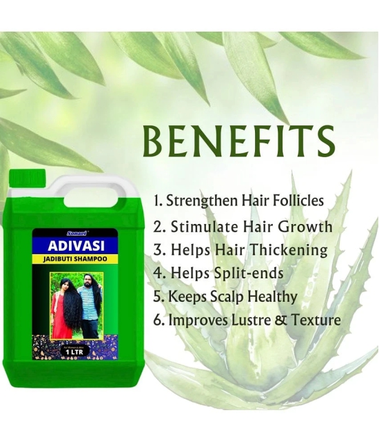 Herbal Adivasi Bhringraj Anti Hairfall Hair Shampoo & Hair Oil For Hair Growth & Reduces Hairfall