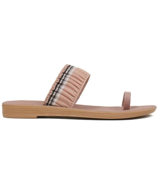 ASIAN Peach Womens Daily Slipper - None