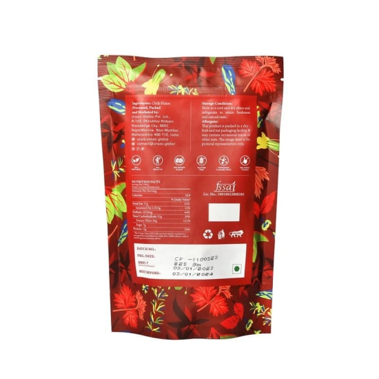 MahaaRajaa Natural Premium Chilli Flakes (225Gram)