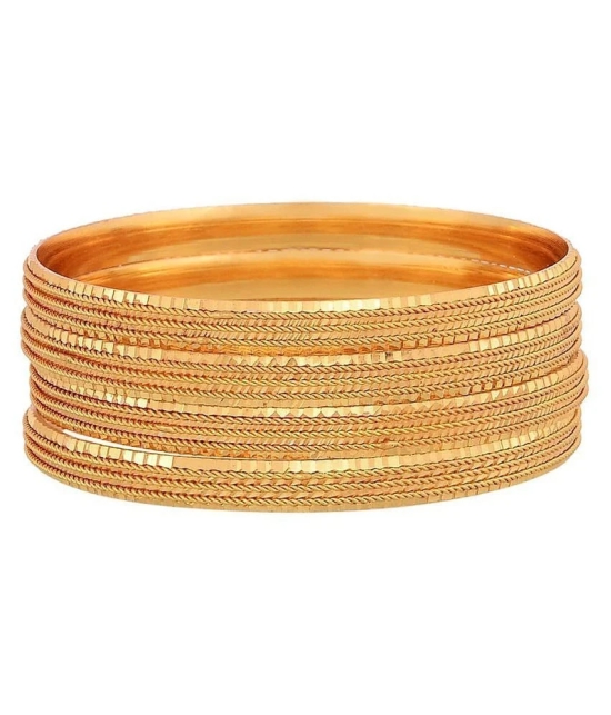 YouBella Gold Plated Bangles Jewellery For Girls / Women - 2.8