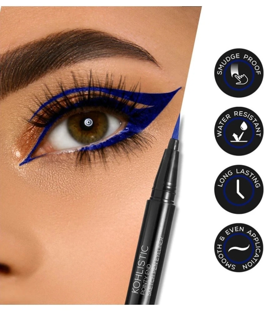 Renee Blue Matte Eye Liner Sketch Pen Liner ( Pack of 1 )