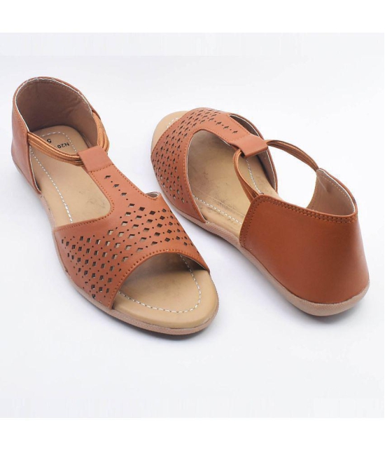 Dream Makers - Brown Women''s Flats - None