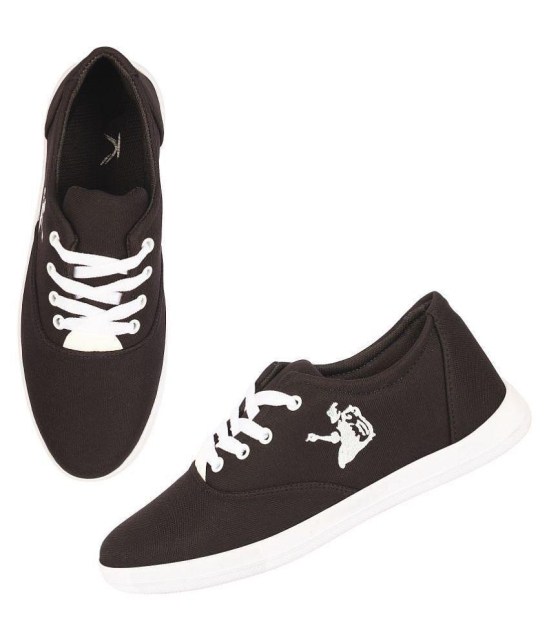 Kzaara Lifestyle Black Casual Shoes - 6