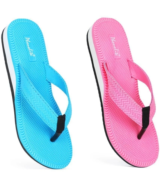 Phonolite Pink Womens Flip Flop - None