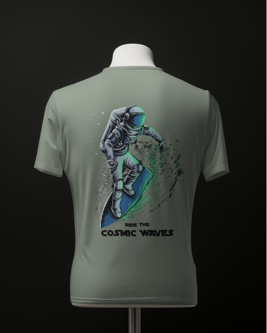 Cosmic Waves - Sage Green-Sage Green / S