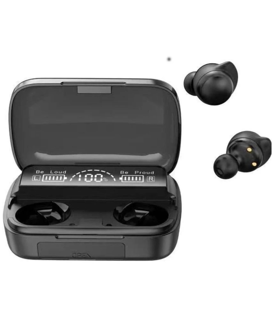 VERONIC M20 Bluetooth True Wireless (TWS) In Ear 20 Hours Playback Fast charging,Powerfull bass IPX4(Splash & Sweat Proof) Black