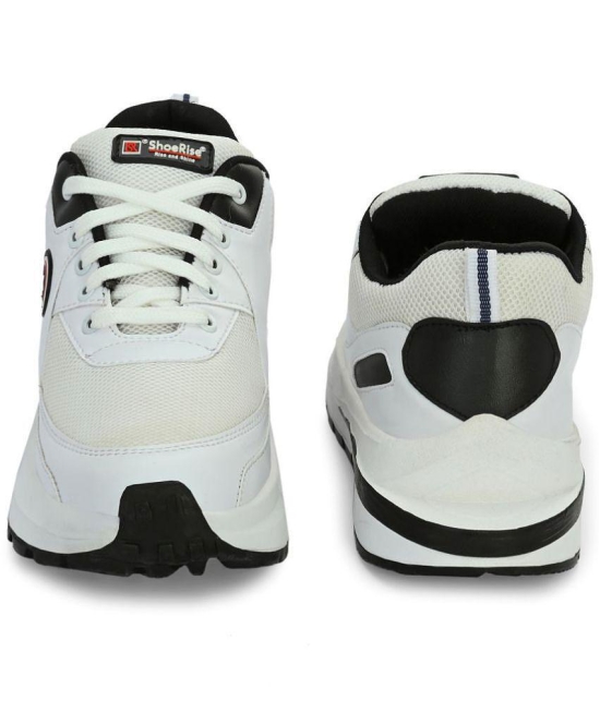 ShoeRise White Sports Shoes White Mens Lifestyle - None