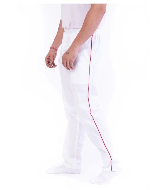 DESHBANDHU DBK White Cotton Joggers Single - 32