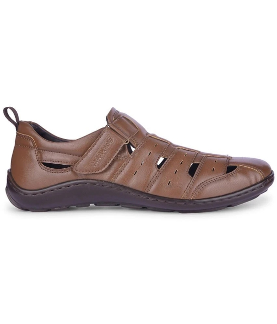 Liberty - Tan Mens Sandals - None