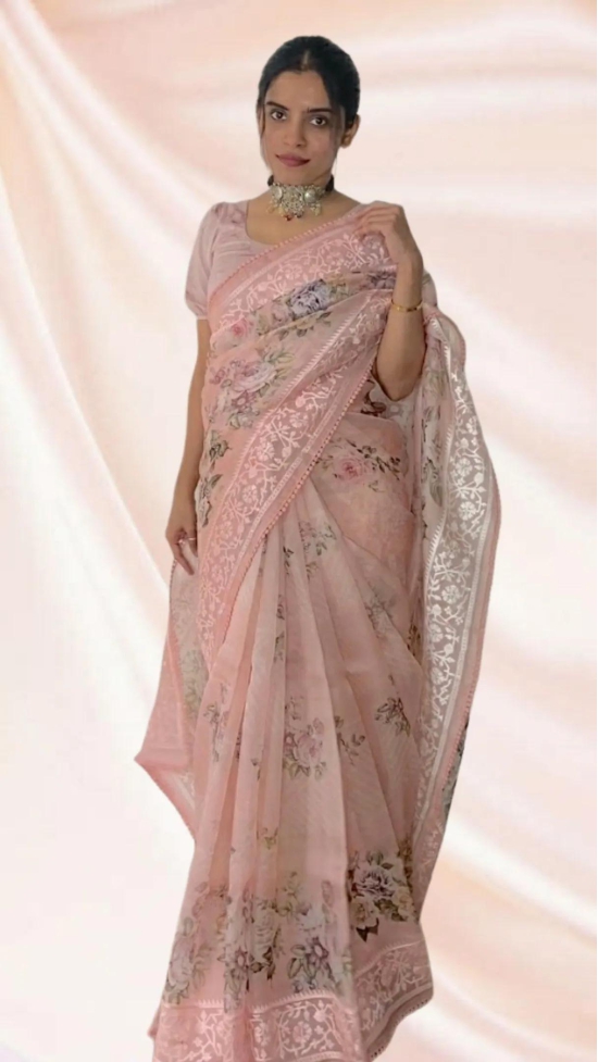 Organza Saree