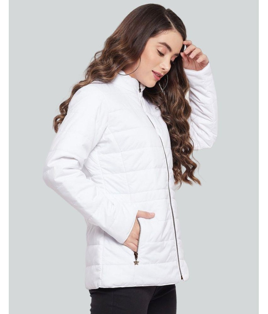 PPTHEFASHIONHUB - Polyester White Puffer Pack of 1 - None