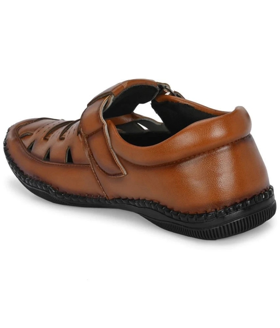 Bucik - Tan Mens Sandals - None