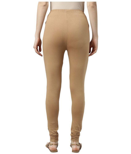 Jcss Khaki Cotton Leggings - Single - XL