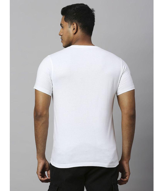 FanCode - White Cotton Regular Fit Men's Sports T-Shirt ( Pack of 1 ) - None