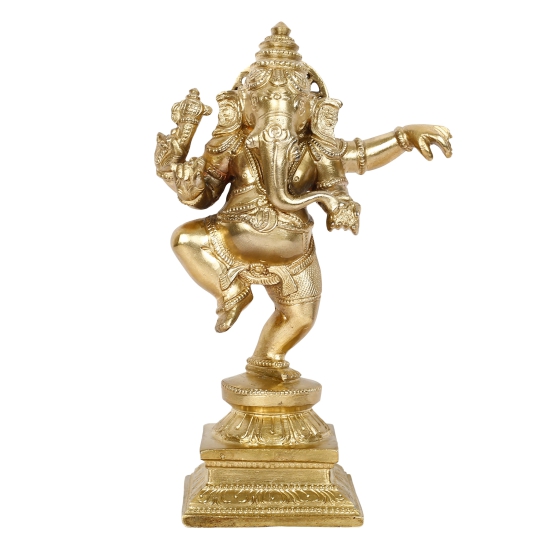 Bronze Dancing Ganesha